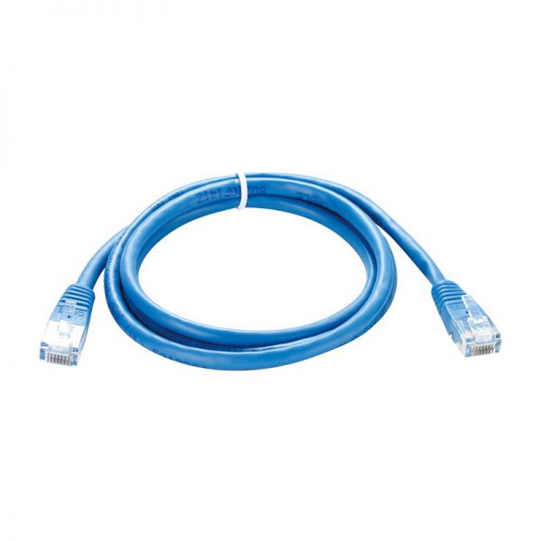 Cabo rede c5e 1 m utp dlink azul